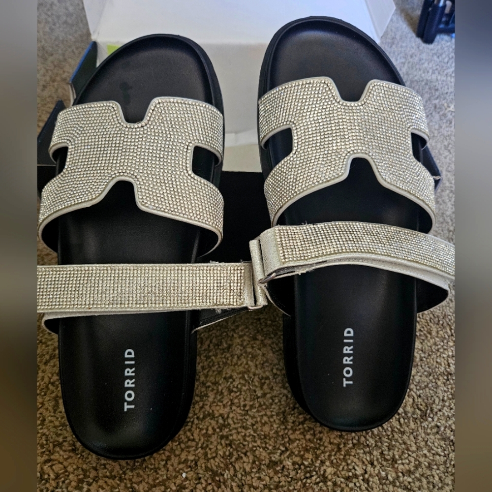 Torrid Sparkly Sandals